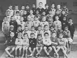 ECOLE MAGNAN GARCONS 1957 CM1